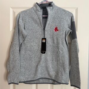 Antigua Boston Red Sox Fortune 1/4 zip, NWT